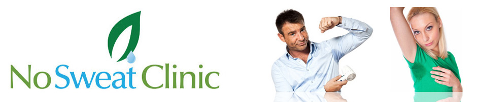 No Sweat Clinic - How to stop sweating so much, excessive sweating under arms, armpits, hands, face & feet